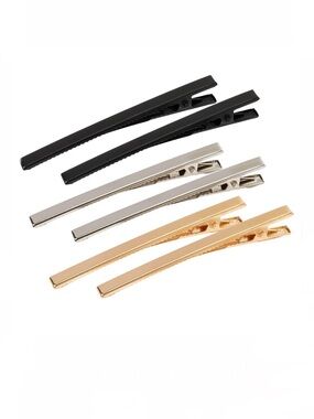 ✨ GIVEAWAY✨ Metal Alligator Hair Clips - Black, Silver, Gold